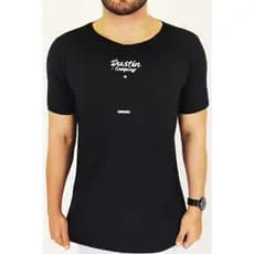 Camiseta Masculina Premium Gola Careca Slim Longline Company Dustin Club