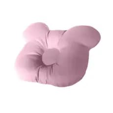 Travesseiro Formato Ursinho Cabeça Chata Rosa