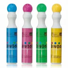Kit Com 2 Marcadores Para Bingo Bingou 40 Ml