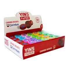 Carimbo Escolar Infantil Decorativo Carinhas Yin's Paper