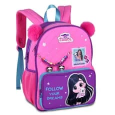 Mochila de Costas Luluca Best Friend Escolar Passeio Juvenil Menina Volta as Aulas Grande Youtuber