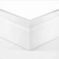 10 Moldura Rodapé Poliestireno Resistente Umidade 10cm