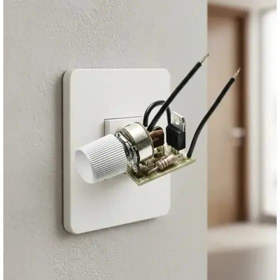 Dimmer Rotativo 400w Modular Universal Biv Liga/desl