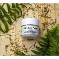 Hidratante Facial c/ Extrato de Chá Verde e Óleo de Coco - Pele Seca | Vegano