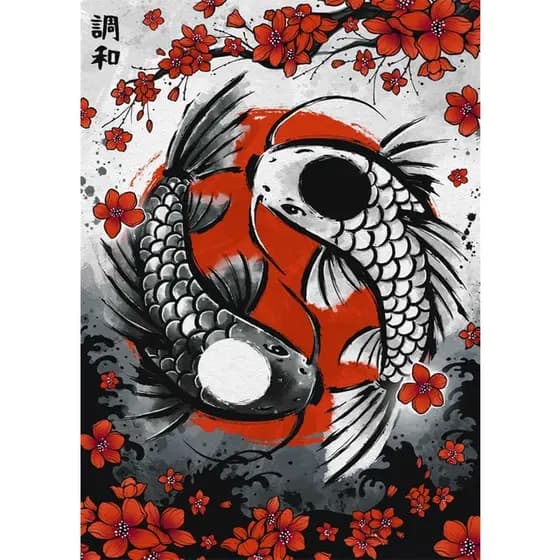 Quadro Decorativo Samurai Sakura Guerreiro, decoração casa Quadro Decorativo japonês gueixa samurai tamanho grande Decoração para sala casa cozinha quarto Quadro decorativo abstrata Moderno Decoração Sakura Guerreiro, Sunset Retro arte #52