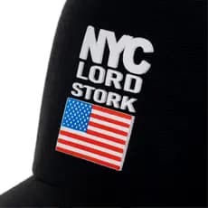 Boné Aba Curva NYC Preto Básico Fitão Casual Hype