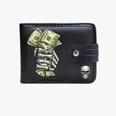 Carteira Masculina Couro Ecológico Porta Cartão RG CNH Masculino