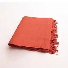 Manta Para Sofá Retrátil Terracota Luxo Capa Para Sofá  220 x 120 cm