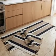 Tapete Para Cozinha Passadeira Jogo 3 Peças Luxo Qualidade