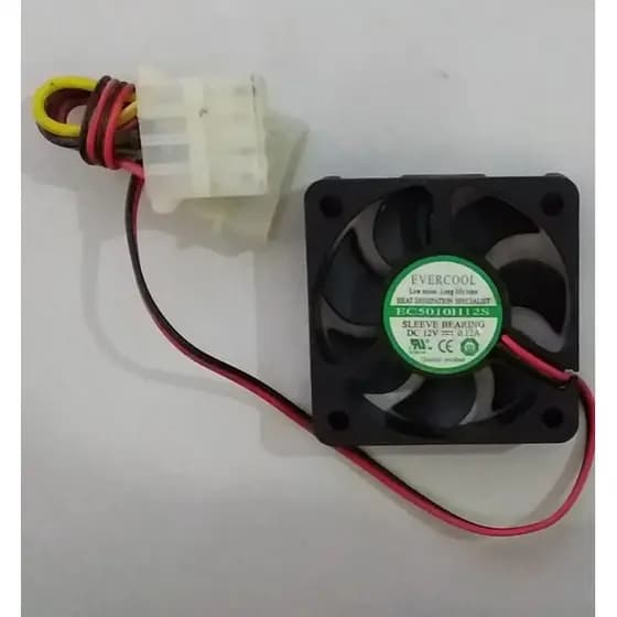Cooler 50x50x10mm Compatível com Placa de Vídeo, Gabinete, Cooler HD