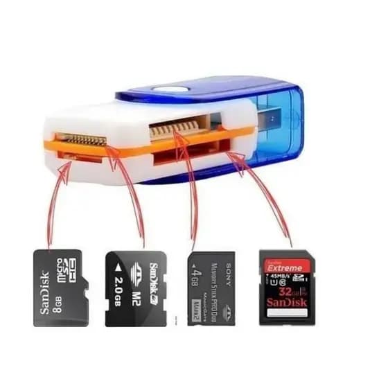 ADAPTADOR USB PARA GRAVAÇÃO DE DADOS EM CARTÃO DE MEMÓRIA SD