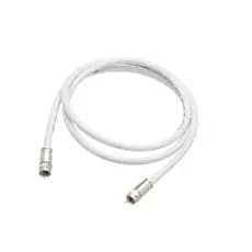 Cabo de Antena Coaxial Rg6 75ohm Curto com 25cm ( 25 centímetros ) para uso com a Net Sky Oi Tv Digital = Pronto para o Uso com conectores nas pontas