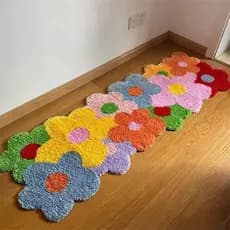 Tapete Floral Dopamina Para Sala De Estar , Quarto , Tufado , Cabeceira , Menina Infantil