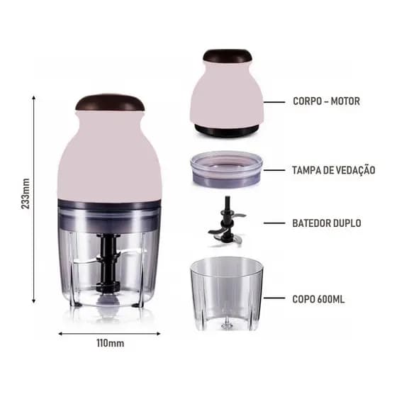 Cortador Capsula Laminas Aço Processador De  Alimentos