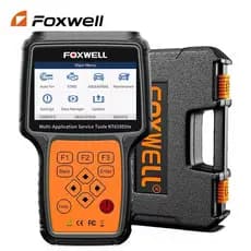 Foxwell NT650 Elite Scanner Original OBD2 Diagnóstico Carro Injetor ABS Tps Reset Original