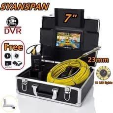 Câmera Endoscópio Inspeção Tubulação 50 Metros Syanspan Dvr Profissional