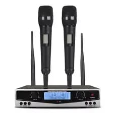 Microfone Duplo Som Limi Skm9100 Para Igrejas Canto Sem Fio No Brasil Envio Já Sennheiser Ew135G4 Shure GLXD4