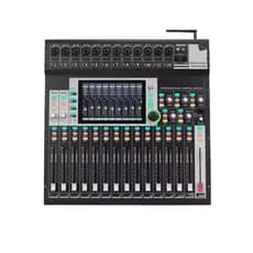 Mesa Digital De Som Leicozic Dmx16 Mixer 16 Canais Tela Touch Wifi Efeitos Profissional Igreja Banda Eventos