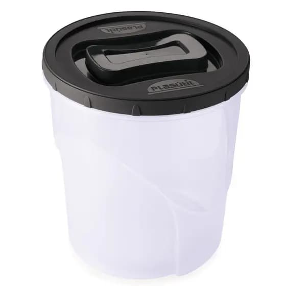 Pote de plástico Clic rosca 7,6 litros Plasutil ref.13896