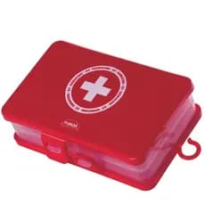 Organizador farmacinha duplo portátil Plasutil ref. 14766