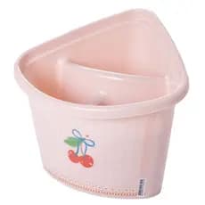 Escorredor de talheres decorado rosa Plasutil ref.4342