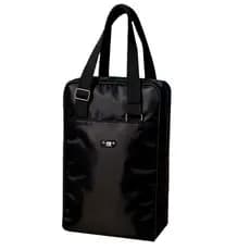 Bolsa Térmica Transporte 2 Garrafas Vinho Whisky Latinhas Alça Tiracolo Portátil com Elástico Interno