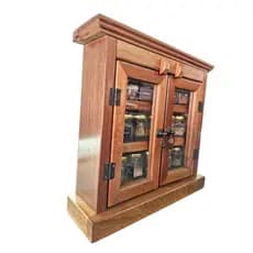 Armario Porta Temperos Condimento Com 15 Frascos C/ Temperos
