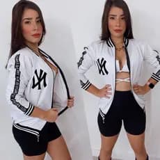Blusa Jaqueta Feminina Corta Vento