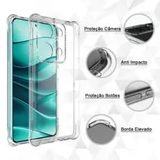 Capa Case Capinha Anti Impacto Para Todos Redmi Note 14 13 12 11 10 9 8 7 Redmi 14C 13C 12C 10C 10A 9 9A 9C 9T A5 A4 A3