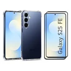 Capa Case Capinha Anti Impacto Para Galaxy S25 FE + Película 3D Vidro Temperado