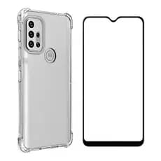 Capa Case Capinha Anti Imapcto Para Moto G10 G20 G30 + Película 3D Vidro Temperado