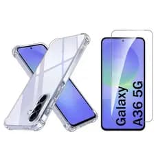 Capa Case Capinha Anti Impacto Compatível Com Galaxy A36 5G + Película 3D Vidro Temperado