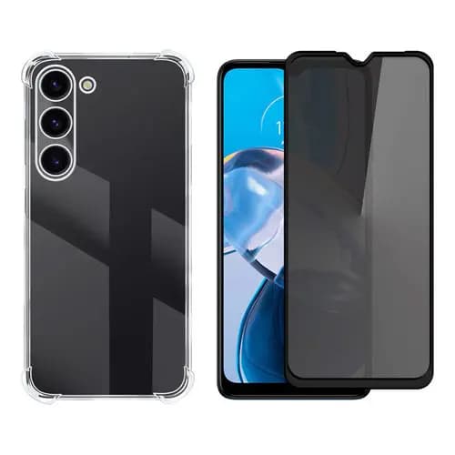 Capa Case Capinha Anti Impacto Compatível Com Galaxy A16 + Película 3D Privacidade