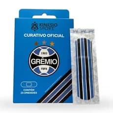 Curativos KinesioSport Oficial Internacional - Grêmio, 25 Unidades cada Caixa - Bandaid.