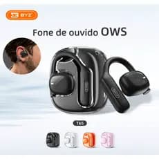 [BYZ] T65 fones de ouvido pendurados ows bluetooth V5.3