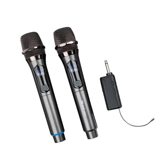 microfone semfio wireless BYZ D-MB-52 KIT Inclui 2 microfones