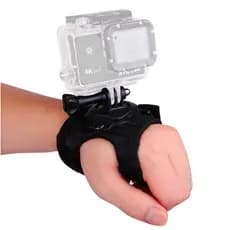 Luva Suporte Alça 360° Mão Pulso Para Câmera de ação GOPRO SJCAM