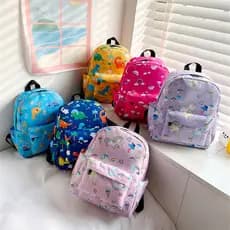 Mochila Infantil Dinossouro Fofa Jardim de infancia