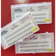 03 caixas Cílios Tufinho 0.07D Sunnys Alongamento e Extensão De Cílios 10mm 12mm 14mm