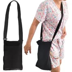 Bolsa Discreta Lateral para Carregar Coletor Urina Dreno Sonda Vesical Pós Cirurgias TECIDO PREMIUM LAVÁVEL