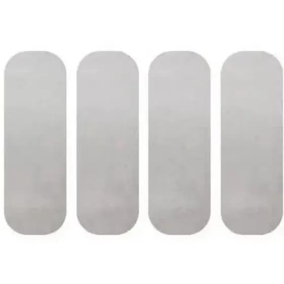 Kit 4 Adesivos Refletivo para capacete, moto, carro e bicicleta.