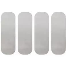 Kit 4 Adesivos Refletivo para capacete, moto, carro e bicicleta.