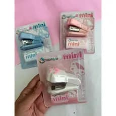 Mini Grampeador Patinha Com Grampo 6,5cm Papelaria