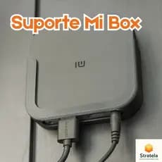 Suporte parede e TV xiaomi mi box | suporte para TV box android