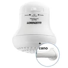 Maxi Ducha Ultra + Cano Lorenzetti 3200W 4600W 5500W 127V ou 220V
