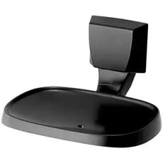Saboneteira preta modelo 2009 F24 Attic Quadra Lorenzetti Acabamento Fosco
