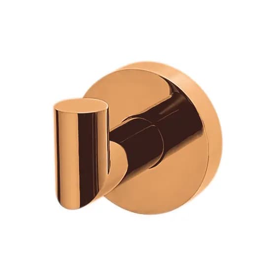 Cabide para banheiro em metal cor Rose Gold Lorenzetti