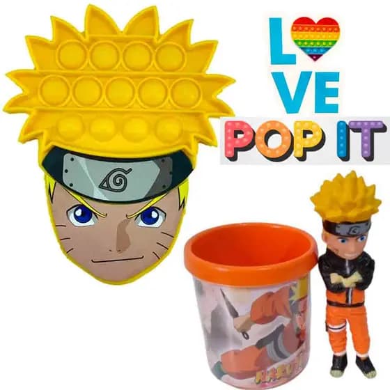 Brinquedo Anti Stress Pop It Fidget Sensorial Naruto toys Toy
