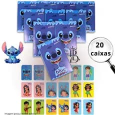 kit 20 Jogo da Memória BLUE /STITCH Infantil Brinquedo Jogo Pedagógico Presente Criança Lembrancinha