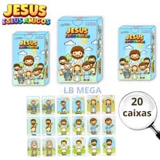 Kit 20 Jogos da Memória Jesus e Seus Amigos Discipulos Apóstolos Festa Igreja Biblico Lembrancinha